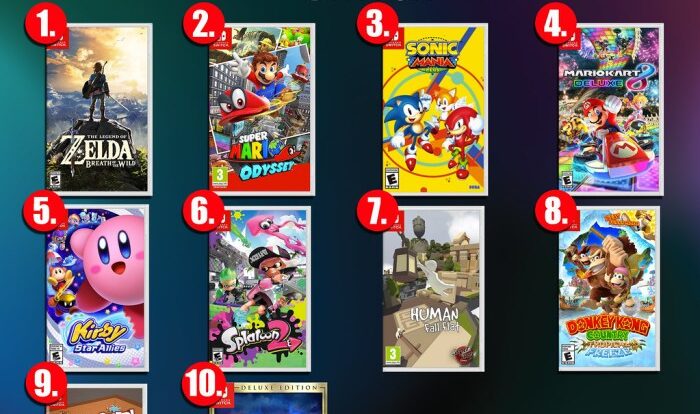 Best nintendo switch games 2024